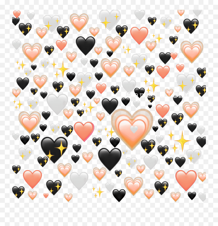 Freetoedit Emojibackground Peach White White Heart Emoji Aesthetic,White Heart Emoticon free