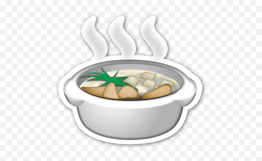Pot Of Food Soup Emoji Png,Rice Emoji free transparent emoji