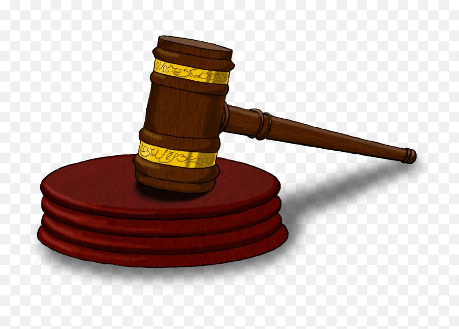 Court Drawing Judge Hammer Transparent Transparent Mallet And Gavel