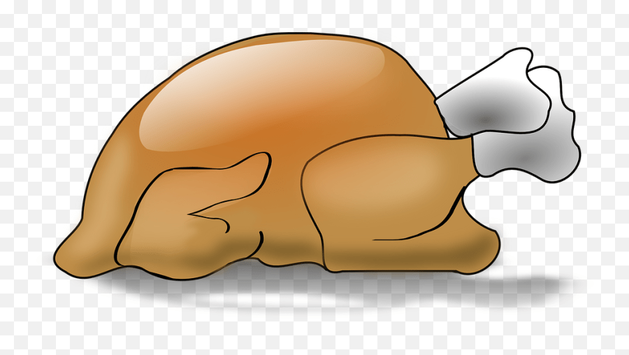 Free Roast Food Vectors Cooked Turkey Cartoon Clip Art Emoji,Turkey