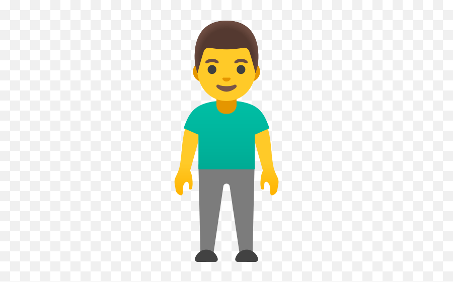 Man Standing Emoji People Emoji Transparent,Cool Guy Emoji free