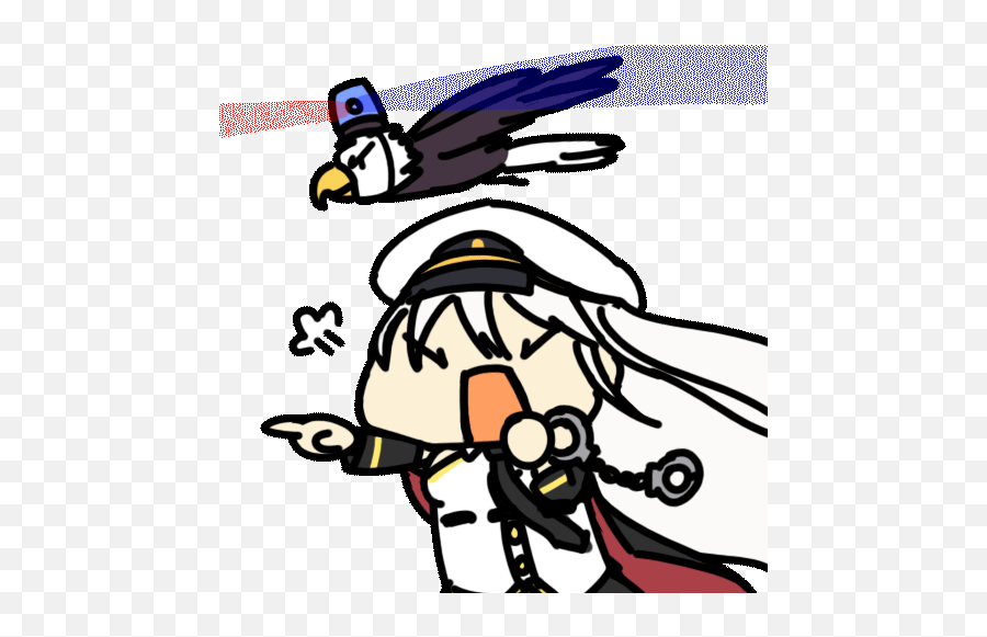 Azurlane Sticker By Yostar Limited Azur Lane Owari Da Enterprise