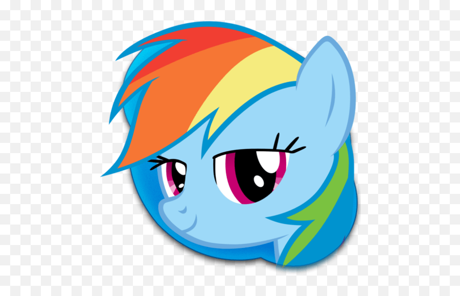 8 Rainbow Emoticon Skype Images Friendship Is Magic Berry Punch Emoji