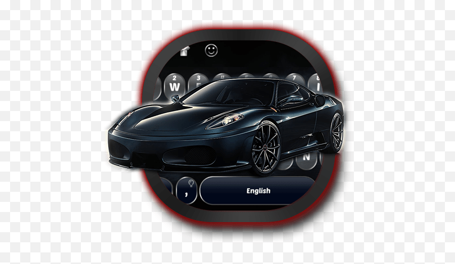 Black Car Keyboard Carros Ferrari Preto Emoji,Black Car Emoji free