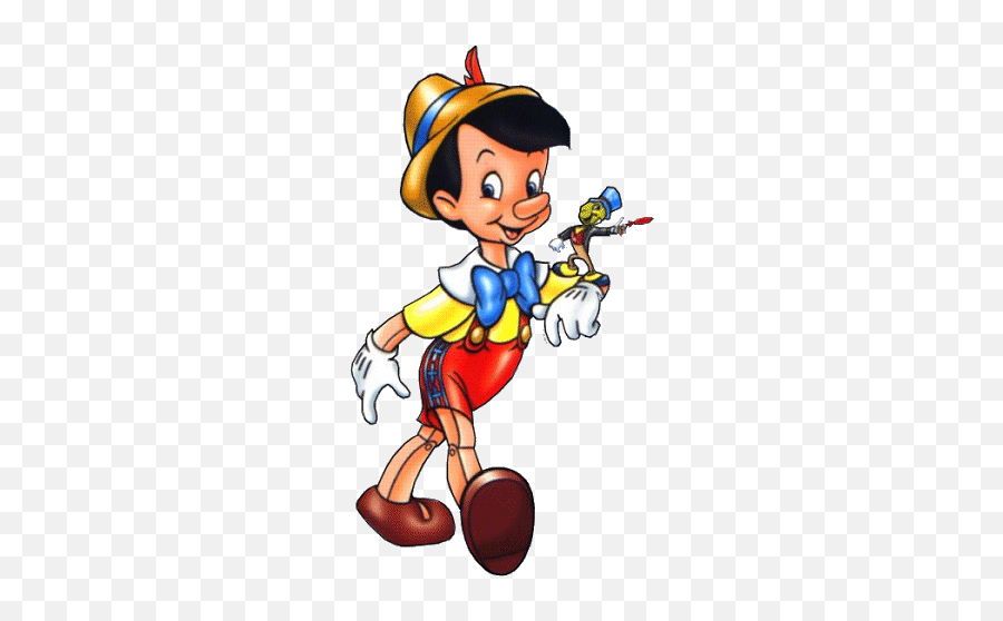 Pinocchio Disney Gif Jiminy Cricket On Shoulder Emoji,Pinocchio
