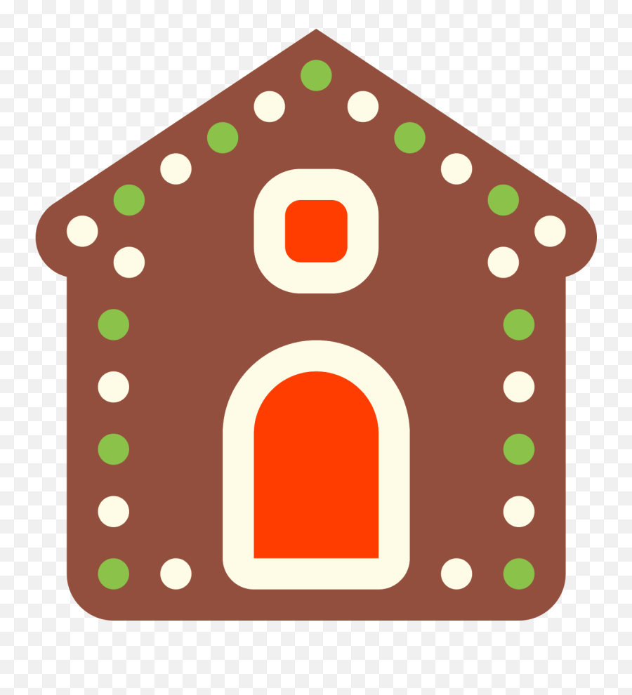 Gingerbread House Icing Template Gingerbread House Icon Png Emoji,House Candy House Emoji