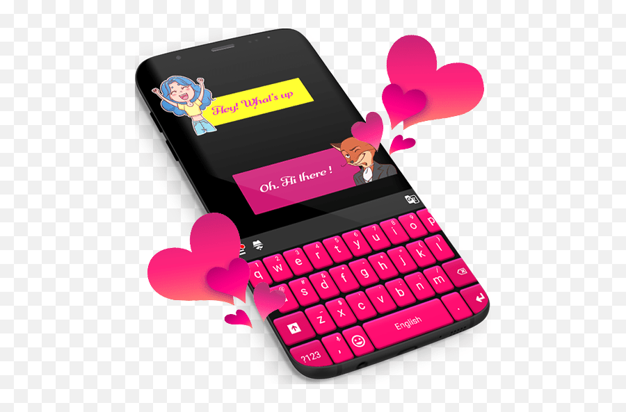 Pink Keyboard For Whatsapp Whatsapp Keyboard Emoji,Hi Emoji Keyboard