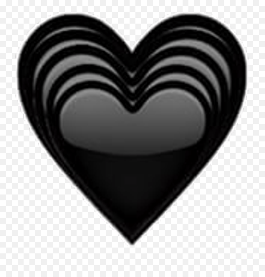 Download Black Heart Emoji Art Interesting Photography Heart,Emoji