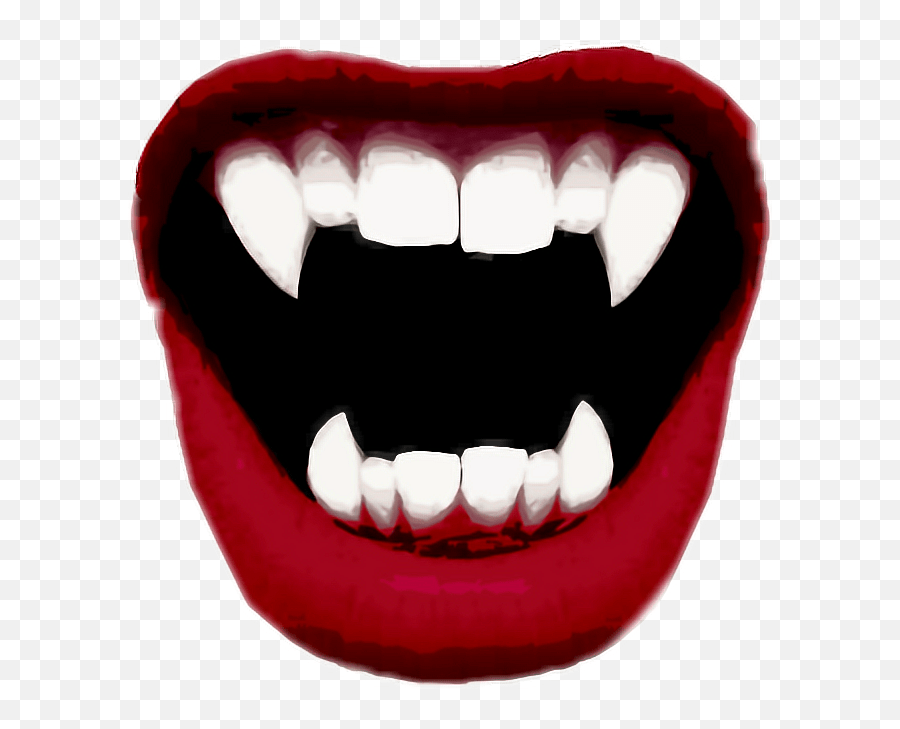 Fang Vampire Dracula Blood T Vampire Mouth Emoji,Fang Emoji free transparent emoji