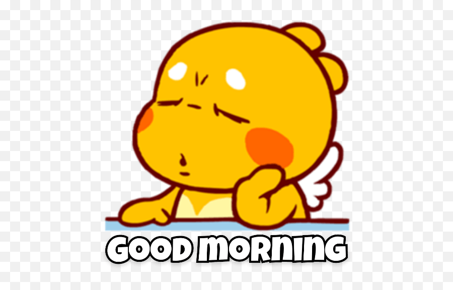 Qoobee Agapi Facebook Qoobee Stickers Emoji Good Morning Emoji Free Transparent Emoji Emojipng Com