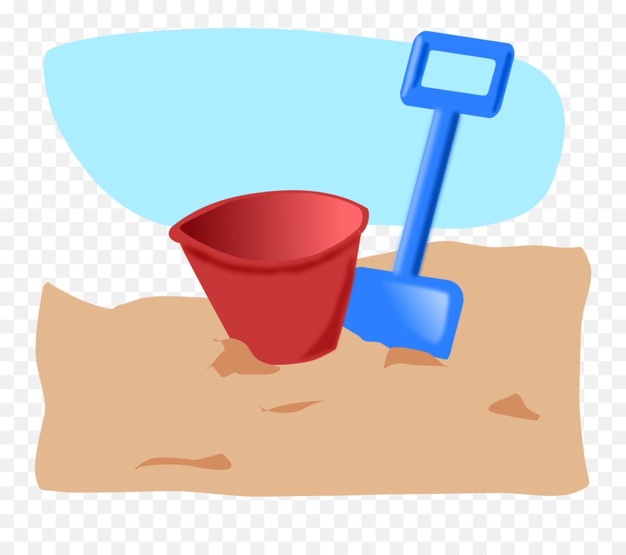 Sand Bucket Clipart Black And White Bucket And Spade Clipart Emoji