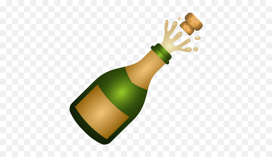 Bottle With Popping Cork Icon Champagne Emoji,Bomb Emoji free