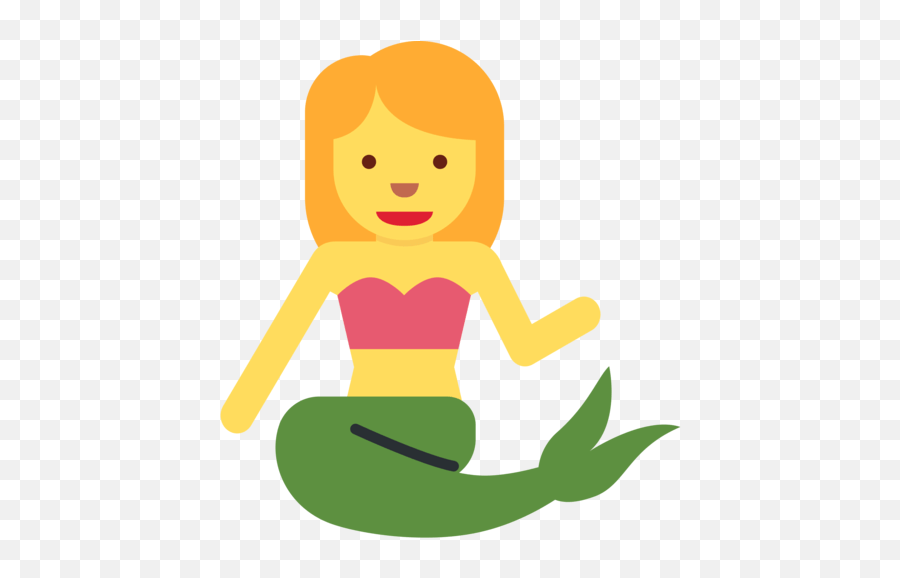 Mermaid Emoji Emoji De Sirena,Siren Emoji free transparent emoji