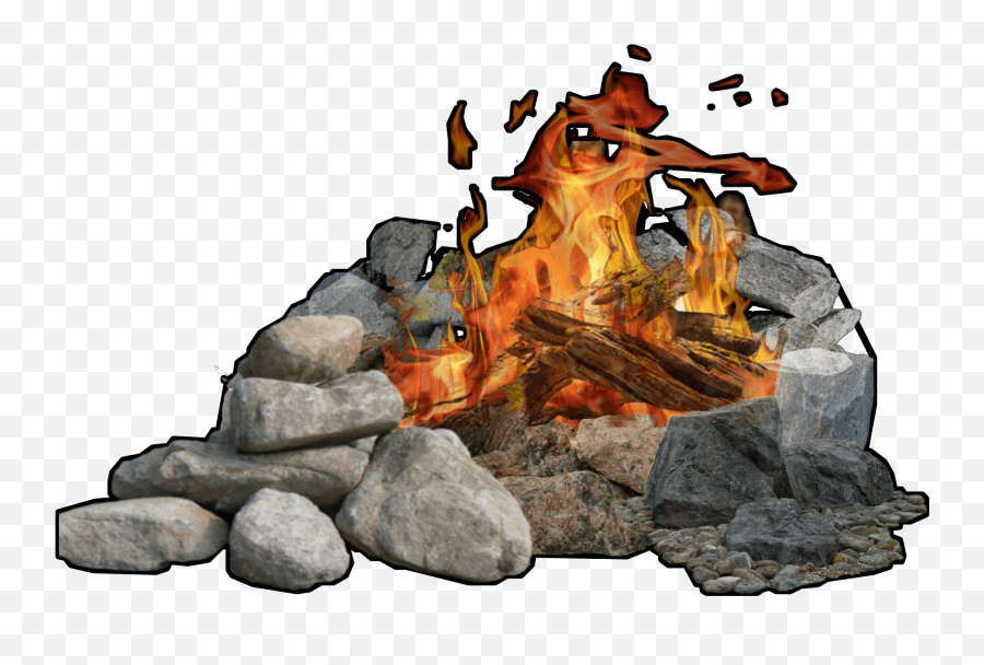 Fire Campfire Bonfire Igneous Rock Emoji,Bonfire Emoji free