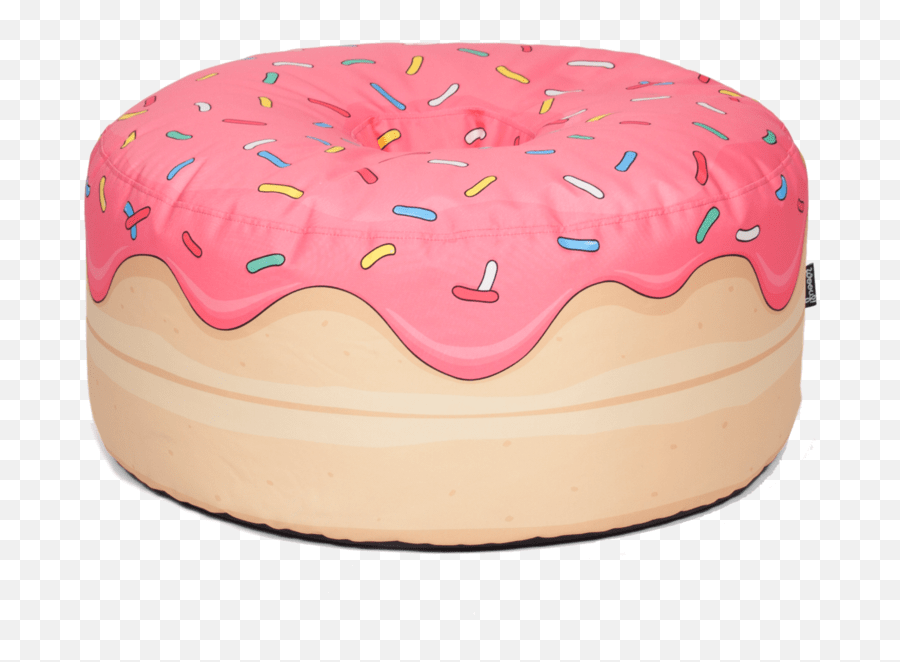 Woouf Strawberry Donut Bean Bag Emoji Bean Bag,Bean Emoji free