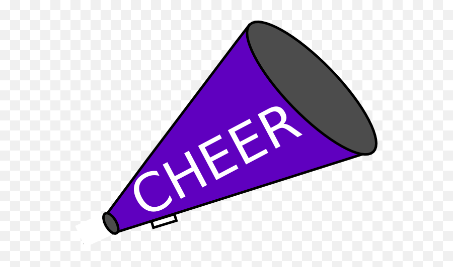 Cheer Megaphone Transparent Png Draw A Cheer Cone Emoji,Cheerleader