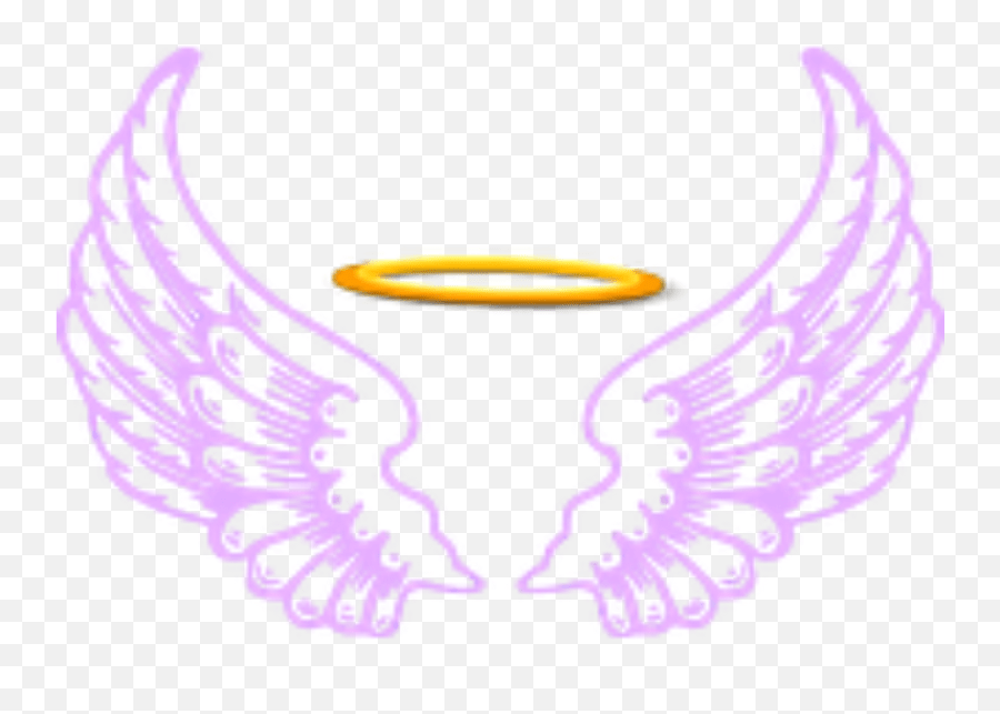 Purple Angel Wings Clipart Transparent Purple Cartoon Angel Wings