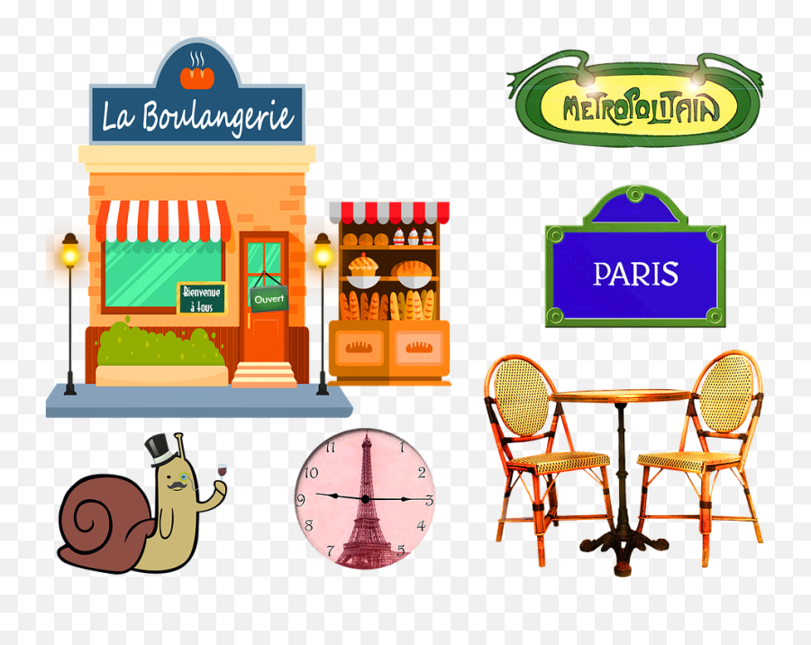 French Bakery Paris Table And Plaque De Rue Paris Emoji,Is There An