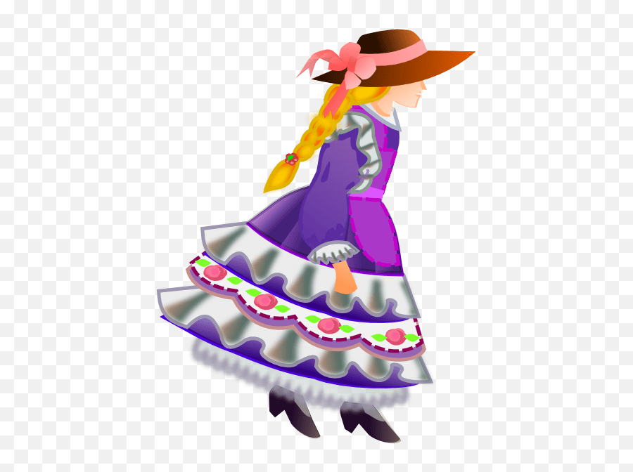 Flower Girl Clip Art Free Svg Clip Art Lass Emoji,Flower Girl