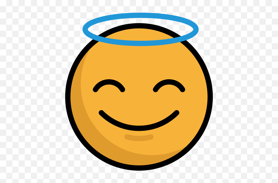 Angel Png Icon Smiley Emoji,Angel Wings Emoji free transparent