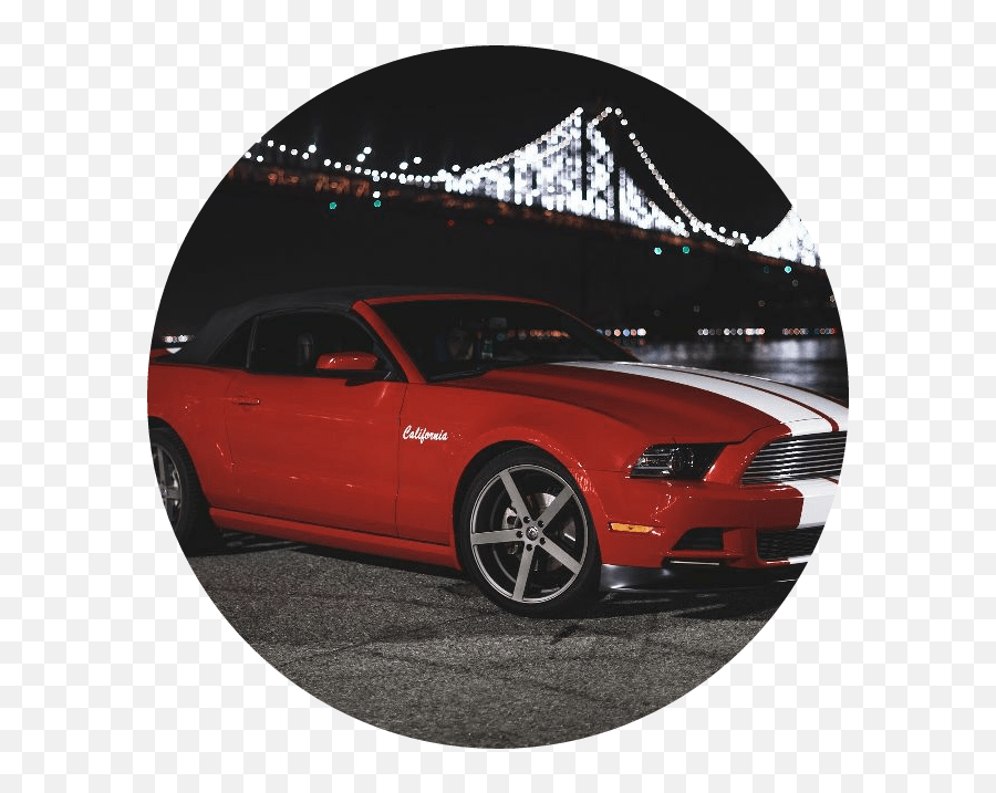 Aesthetic Red Car Sticker Rim Emoji,Red Car Emoji free transparent