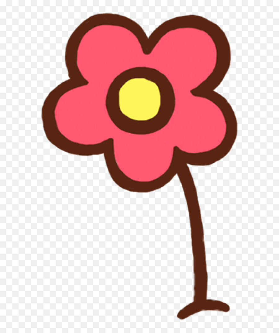 Emoji Flower Pink Red Sticker By Girly,Red Flower Emoji free