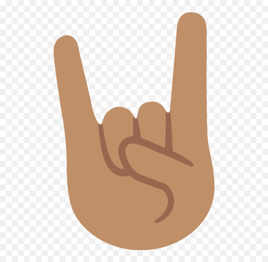 Sign Of The Horns Emoji Clipart Sign Language,Sign Of The Horns Emoji
