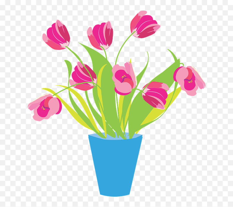 Flowers Vase Tulips Flower Vase Vector Png Emoji,Mothers Day Emojis free transparent emoji