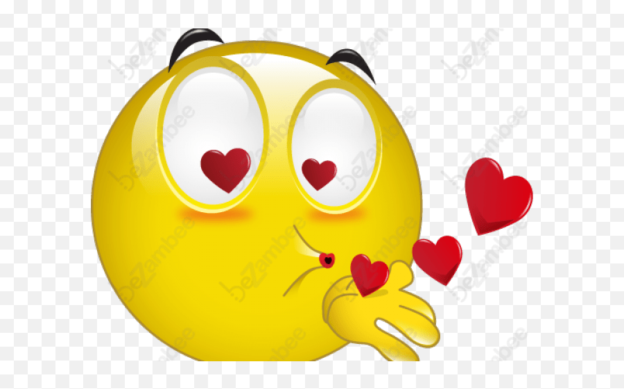 Kissing Clipart Smiley Face Kiss Smiley Animated Emoji,Kiss Emoticon