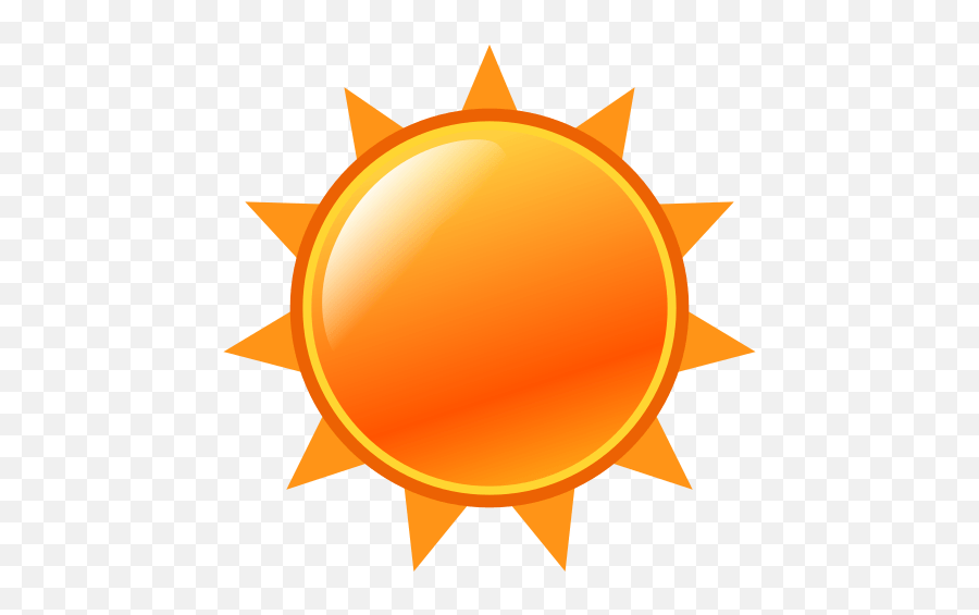 Black Sun With Rays Emoji For Facebook Email Sms Transparent Sunny
