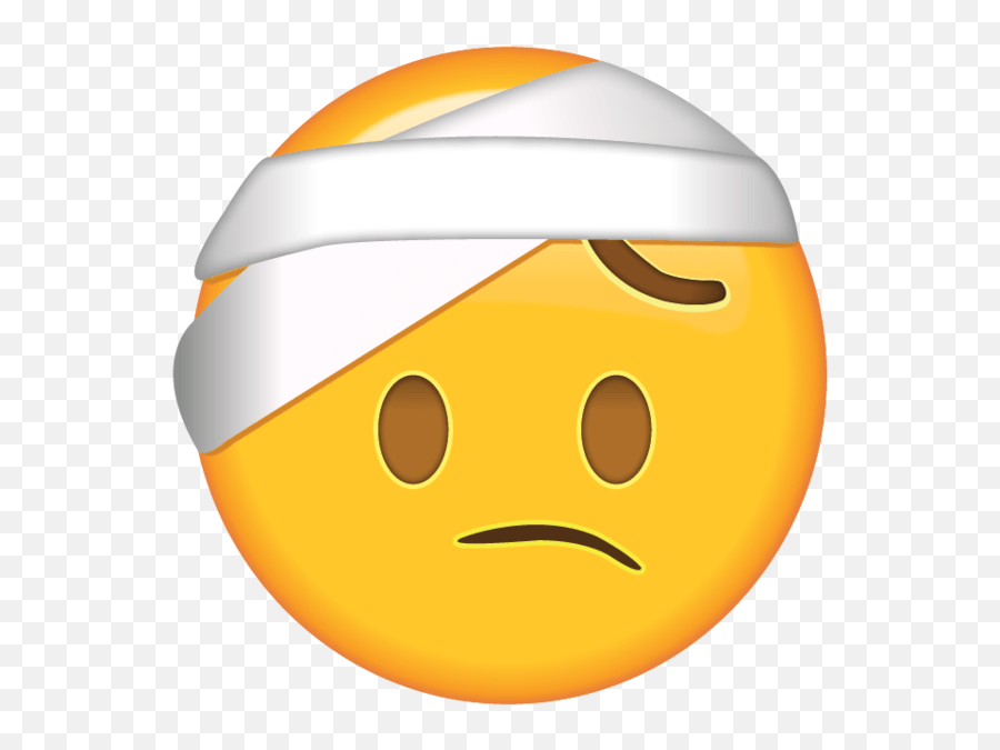 Face With Head Head Bandage Emoji,Emoji Meaning Chart free