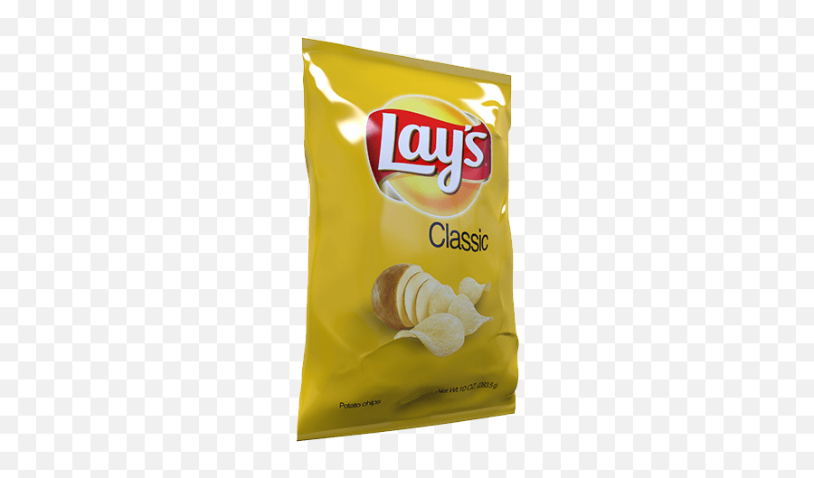 Lays Chips Crisps Pack Yellow Tumblr 3d Lays Emoji,Potato Chip Emoji