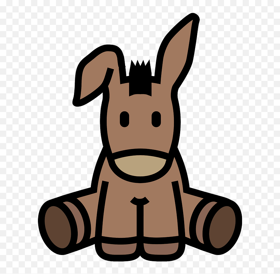 Donkey Icon Clipart Free Download Transparent Png Creazilla Cute