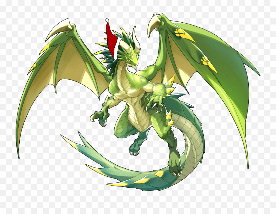 New Christmas Dragon Dragalia Lost Wind Dragon Emoji,Christmas Emoji