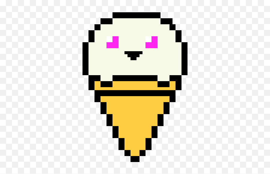 Ice Cream Spreadsheet Pixel Art Emoji bmpalley