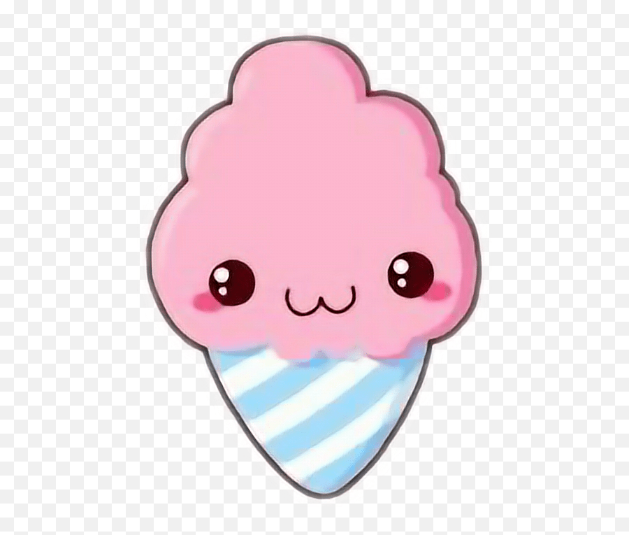 Cotton Cute Kawaii Cottoncandy Freetoedit Cute Cotton Candy Png Emoji
