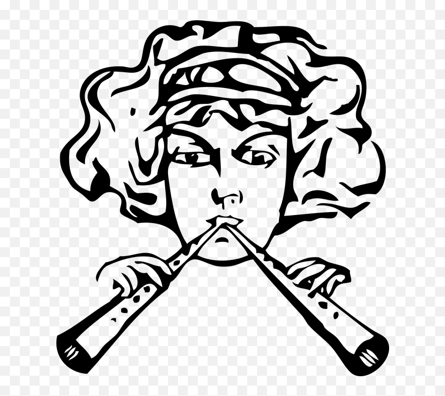 Free Flute Music Illustrations Flute Emoji,Coffin Emoji free