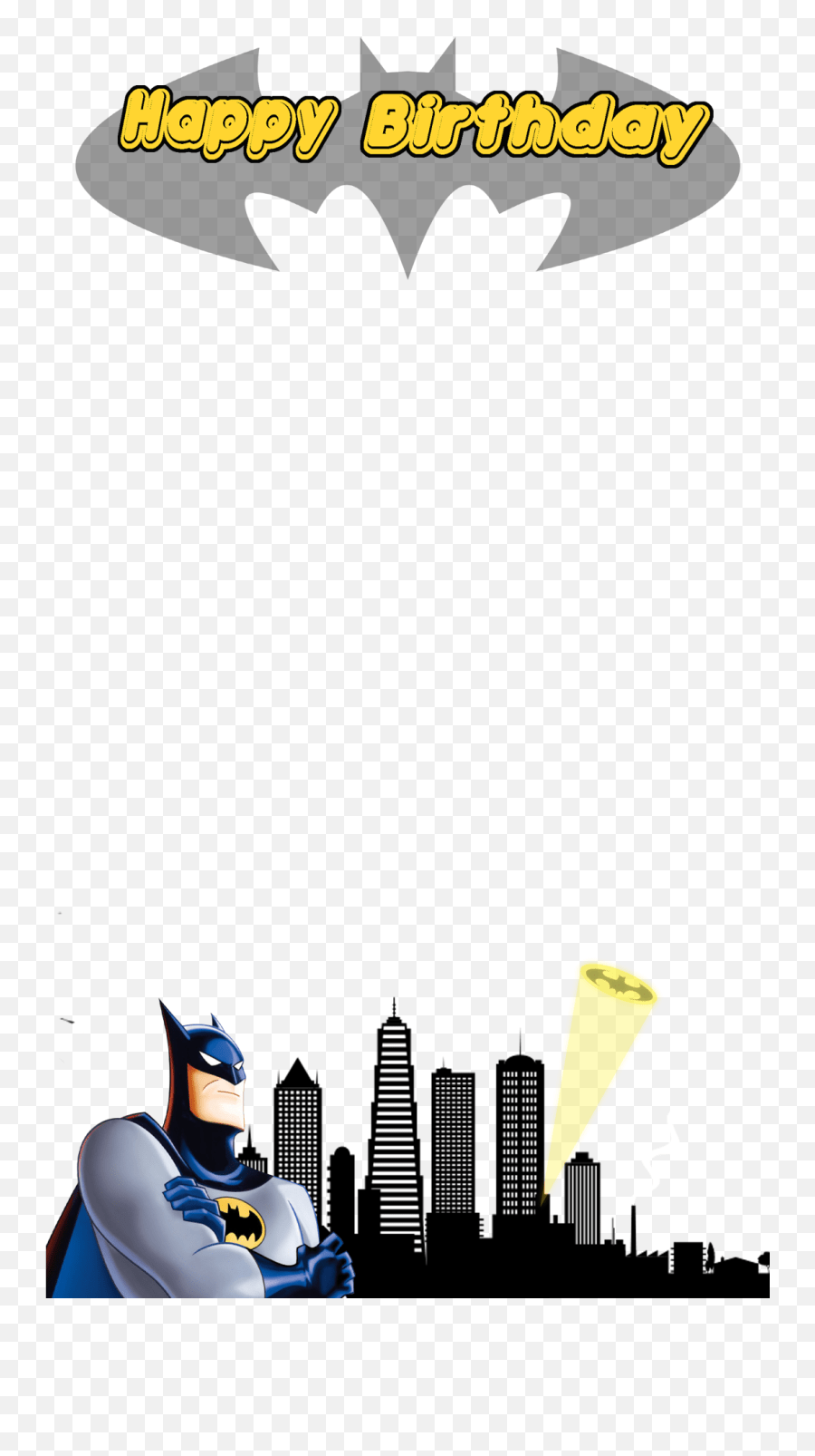 Bat Superhero Birthday Snapchat Filter Batman The Animated Series