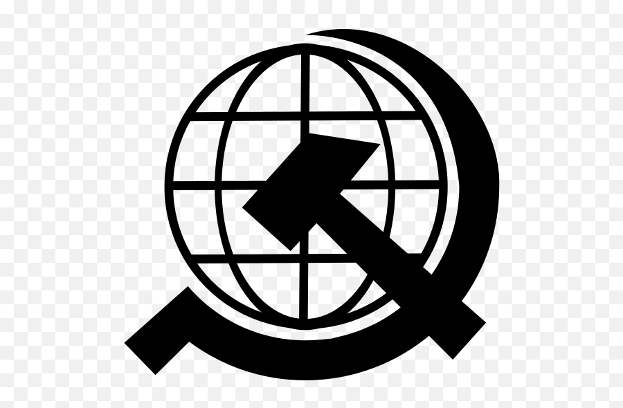 Vector Art Hammer And Sickle Over The World Emoji,Hammer Sickle Emoji