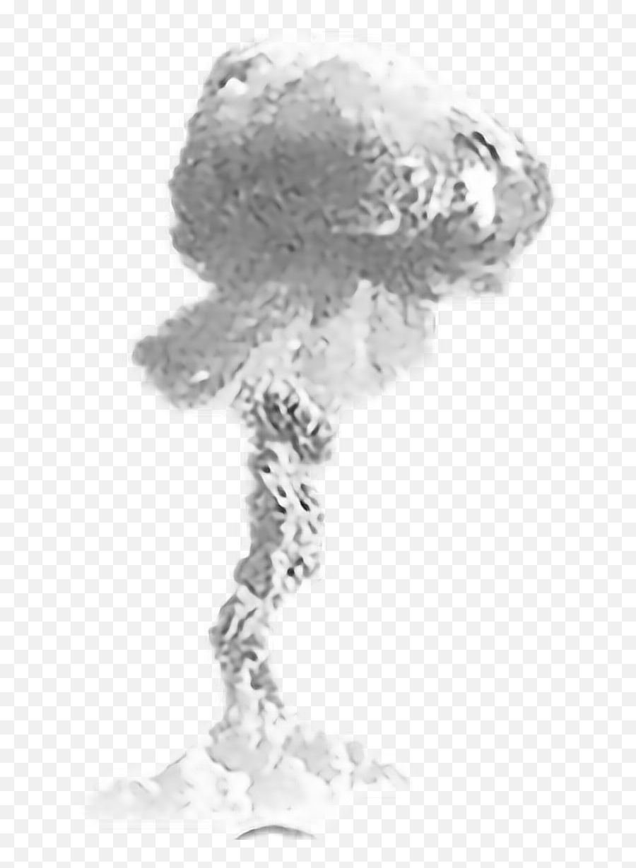 Atomic Blast Mushroom Cloud Thomas Oklahoma Illustration Emoji
