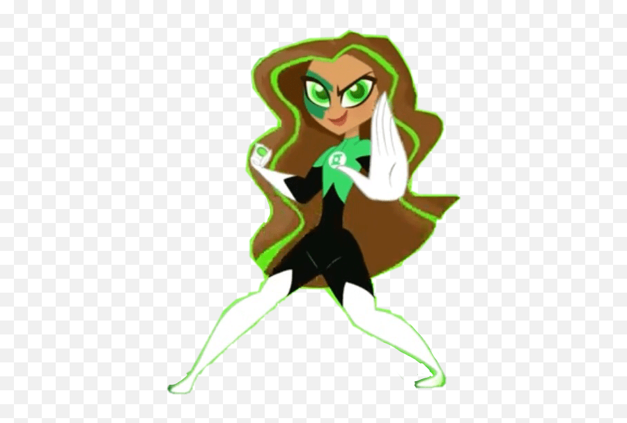 Jessica Cruz A Dc Superhero Girls 2019 Green Lantern Emoji,Green