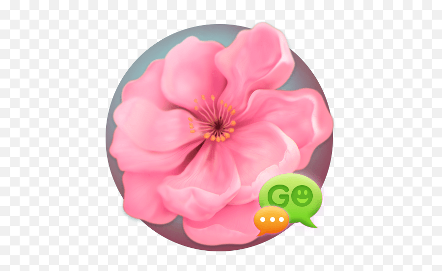 Cherry Blossom Go Sms 1 Artificial Flower Emoji,Cherry Blossom Emoji