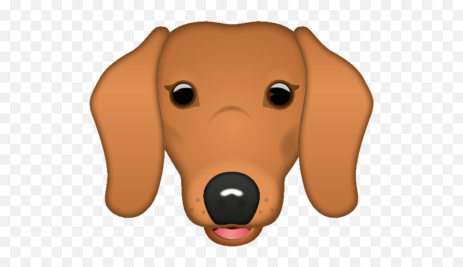 Emoji Dachshund,Wiener Dog Emoji free transparent emoji