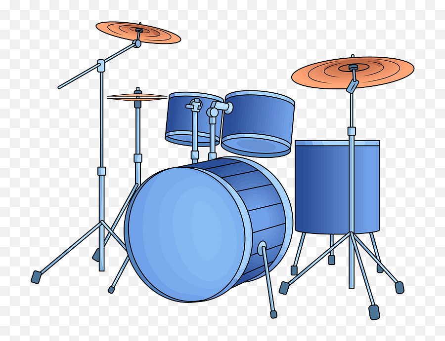 Drum Kit Clipart Drums Clip Art Emoji,Drum Set Emoji free