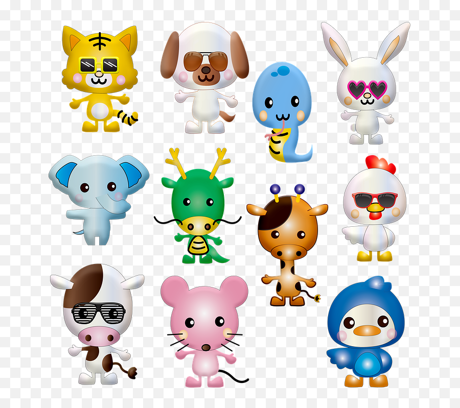 Kawaii Animals Japanese Cartoon Emoji,Japanese Cat Emoticons free