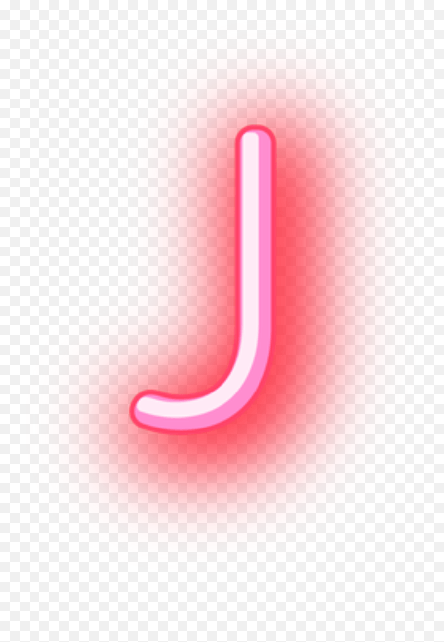 J Neon Letter Sticker By Stickersfree Plot Emoji,J Emoji free transparent emoji