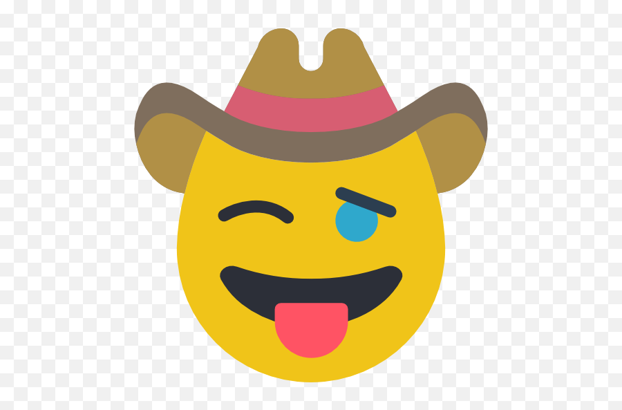 Cowboy Icon Emoji,Cowboy Emoticon free transparent emoji