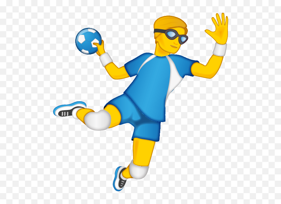 Man Playing Handball Emoji The Official Brand Person Playing Handball