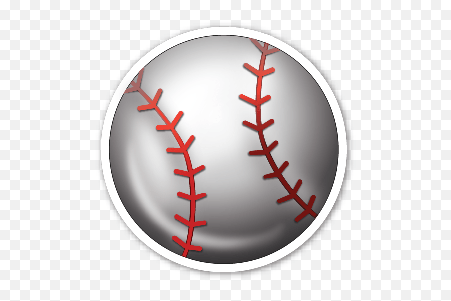 Sticker Is The Large 2 Inch Version Emoji Baseball Png,Baseball