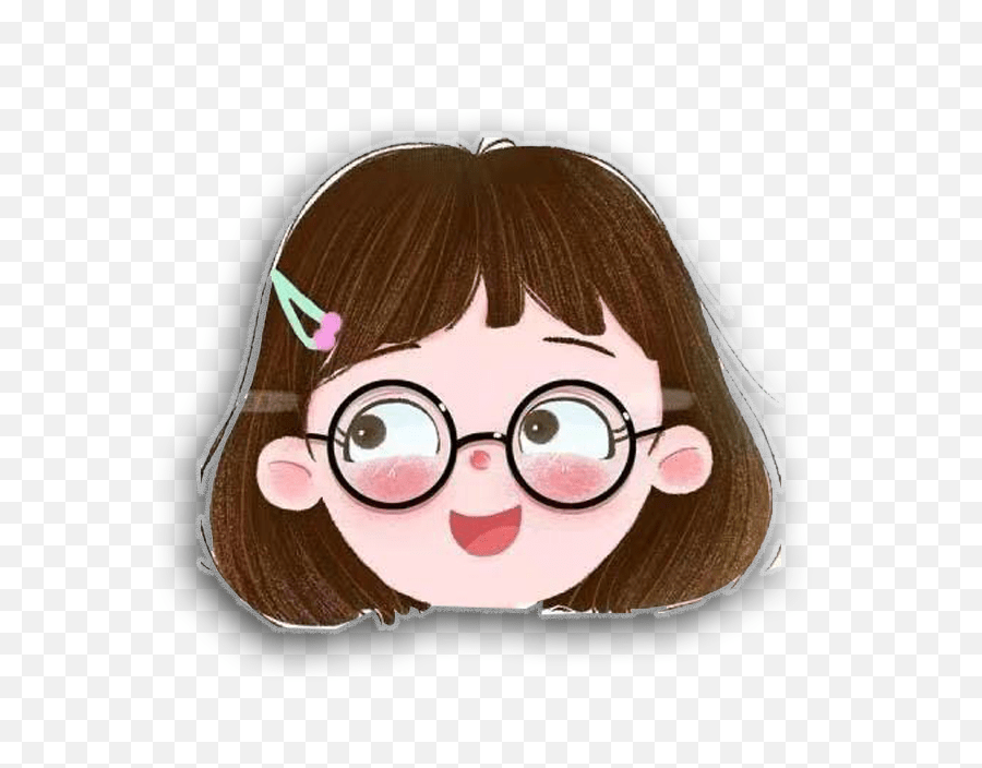 Happy Cute Girl Png Emoji,Happy Girl free transparent emoji